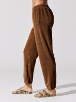 Terry Henley Sweatpant - Chocolate - Image 5