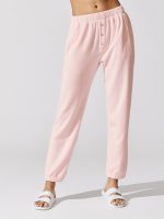 Terry Henley Sweatpant - Peony