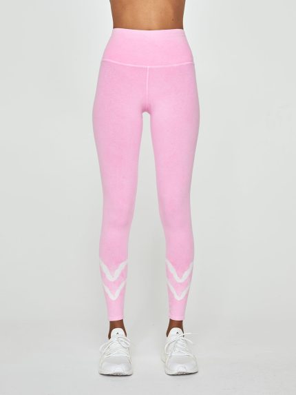 Sunset Legging - Chevron - Taffy/Cloud