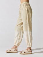 Devon Pant - Sunset (Gauze) - Khaki - Image 4