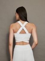 Advantage Sports Bra - White - Image 3