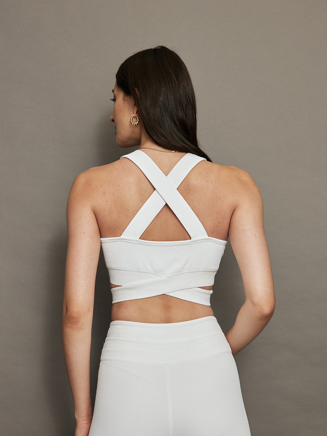 Advantage Sports Bra - White - Image 3