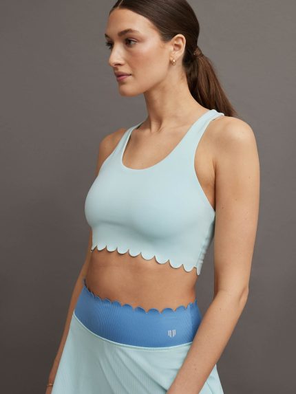 Pretty Power Sports Bra - Ice Blue