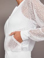 PLAY HARD JACKET - WHITE LEOPARD - Image 3