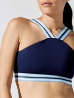 Champs Halter Sports Bra - Admiral Navy - Image 5