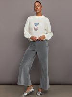 Olivia Martini Crewneck Sweater - Off White - Image 4