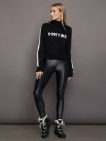 Cortina Turtleneck - Custom Knit Black - Image 5