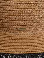 Courtney Packable Fedora - Caramel - Image 5