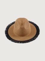 Courtney Packable Fedora - Caramel - Image 4