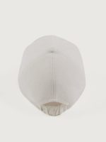 Lo Linen Baseball Cap - Optic White Linen - Image 8