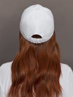 Lo Linen Baseball Cap - Optic White Linen - Image 3