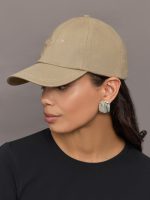 Lo Baseball Cap - Khaki - Image 3