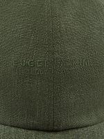 Lo Linen Baseball Cap - Olive - Image 8