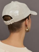 Lo Baseball Cap - Beige - Image 3