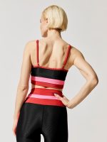Eva Top - Lipstick Colorblock - Image 3