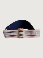 Tennis Visor - Navy Basketweave - Image 5