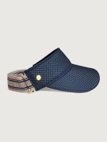 Tennis Visor - Navy Basketweave - Image 2