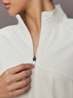 Nicole Cropped Jacket - Ecru - Image 6