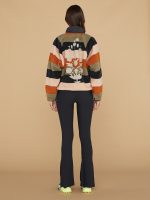 Hit The Slopes Printed Fleece Jacket - Honey Mallow Combo - Image 9