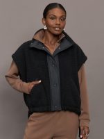 Scout it Out Fleece Vest - Black