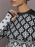 Myoko Jacquard Base Layer - Onyx - Image 7