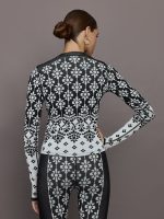 Myoko Jacquard Base Layer - Onyx - Image 6