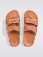 Adult Moses Sandal - Fancy - Stone Dots On Toffee - Image 3