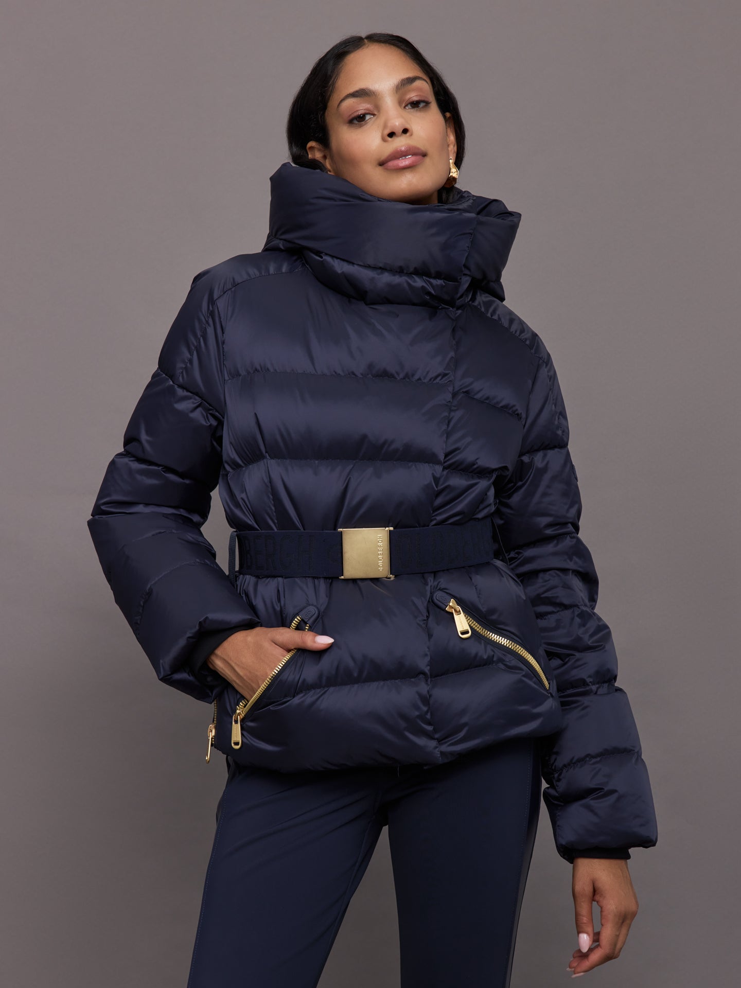 GOLD-GB00320244-BLUEBLUDRK-Bea-Ski-Jacket-color-French-Blue_25873-Edit Bea Ski Jacket - French Blue - Image 1
