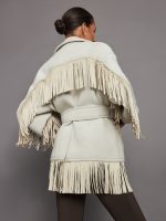 Fringe Jacket - Champagne - Image 4