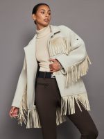 Fringe Jacket - Champagne - Image 6