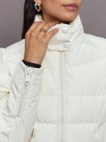 Delphine Ski Jacket - Cream - Image 6
