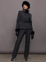Elegant Ski Jacket - Black - Image 3