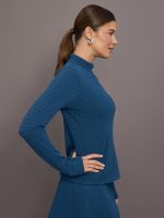 Diamonds All Day Halley II 1/4 Zip - Aegean - Image 4