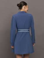 Phoenix Long Sleeve Dress - Vintage Indigo - Image 3