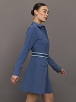 Phoenix Long Sleeve Dress - Vintage Indigo - Image 5