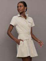 Phoenix Shirt Dress - Sand - Image 5
