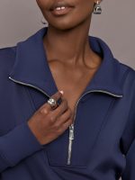 Wren 1/4 Zip - Maltese Blue - Image 6