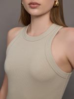 Orion Tank Top - Sand - Image 5