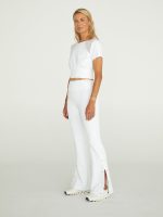 Breathe Crop Top - White - Image 5