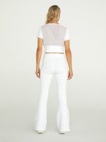 Breathe Crop Top - White - Image 6