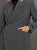 Lilith Blazer - Light Grey Pinstripe - Image 6