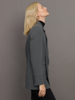 Lilith Blazer - Light Grey Pinstripe - Image 4