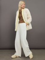 Alberto Knit Polo Blouse - Brown Sugar - Image 7