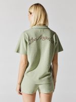 Jungle Camp Short Sleeve Button-Up - Sage - Image 4