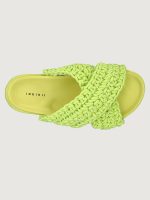 Woven Slide - Lime - Image 3
