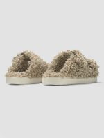 Vegan Buckle Slide - Beige - Image 4