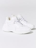 Curverunner Sneaker - Beige/Natural White - Image 4