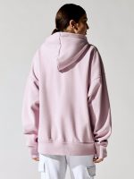 Mansel Hooded Logo Sweatshirt - Light Pink - Image 2