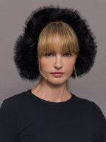 Faux Fox Earmuffs - Black - Image 3