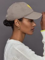Baseball Hat Heart Patch - Sand/Sunshine - Image 3